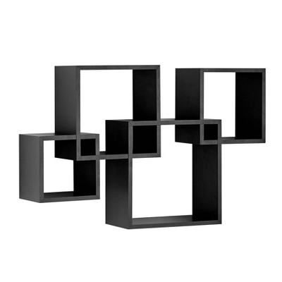 28.35" X 18" Blocchetto Intersecting Cubes Wall Shelf Unit - Danya B. - Image 13