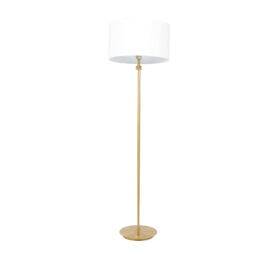 Metal Paper Clip Floor Lamp Gold - CosmoLiving By Cosmopolitan - Image 7