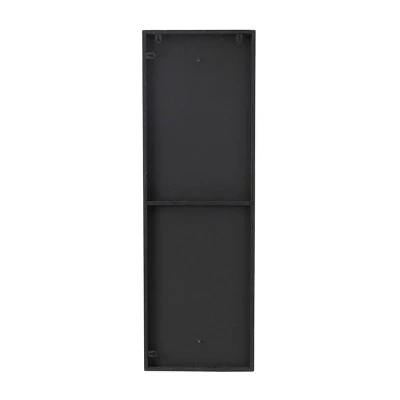 Set Of 2 Metal Abstract Dimensional Wall Decors With Wood Backing Gold - Olivia & May - Image 6