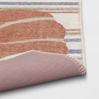 1'8"x2'10" Washable Big Pumpkin Accent Rug Orange - Threshold™ - Image 3