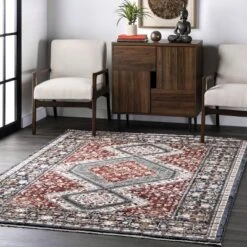 NuLOOM Mika Herati Fringe Area Rug