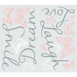 3D Butterfly Dream Peel And Stick Wall Decal - RoomMates