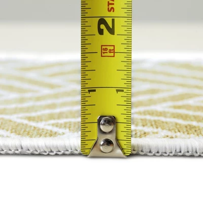 Sussexhome Sisal Collection Cotton Heavy Duty Low Pile Area Rug , 2' X 3' - Image 4