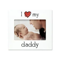 Lawrence Frames Lawrence Nursery 6"L X 4"W Wood Baby Picture Frame 550164