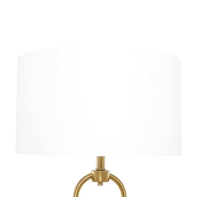 Metal Paper Clip Floor Lamp Gold - CosmoLiving By Cosmopolitan - Image 5