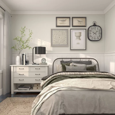 Traditional Metal Table Lamp Black - Olivia & May - Image 10