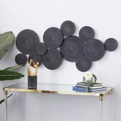 Contemporary Metal Abstract Wall Decor - CosmoLiving By Cosmopolitan