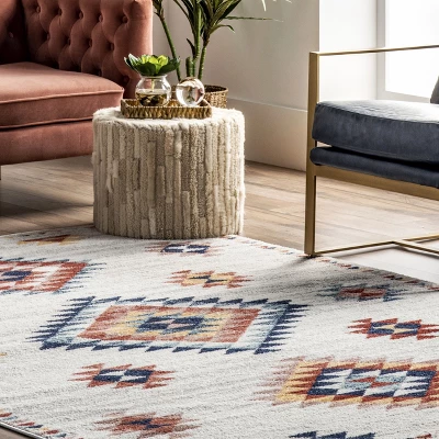 NuLOOM Nina Aztec Area Rug - Image 8