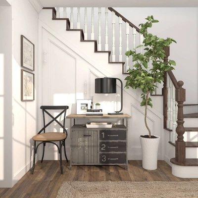 Traditional Metal Table Lamp Black - Olivia & May - Image 13