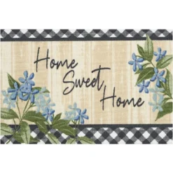 Nourison Sweet Home Spring Flowers 2' X 3' Multicolor Everyday Accent Rug
