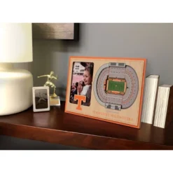 4" X 6" NCAA Tennessee Volunteers 3D StadiumViews Picture Frame
