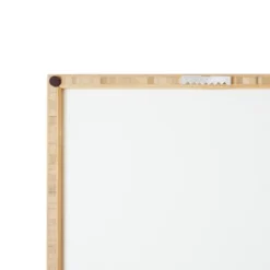 Domonique Brown Two Puffs Framed Wall Art Bamboo - Deny Designs