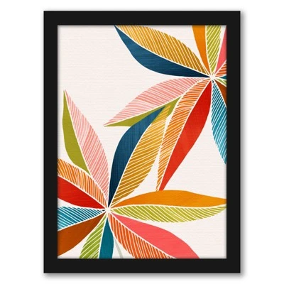 Modern Tropical Greenery By Modern Tropical - Modern Botanical 8 Piece Black Framed Art Set - Americanflat - Image 7