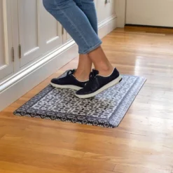 Lannister Anti-Fatigue Comfort Long Floor Mat Black - Brewster