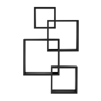 28.35" X 18" Blocchetto Intersecting Cubes Wall Shelf Unit - Danya B. - Image 15