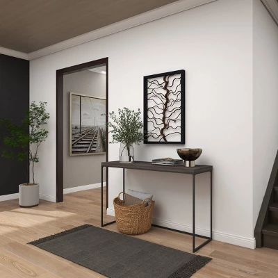 Wood Tree Branch Wall Decor With Black Frame Brown - Olivia & May - Image 16