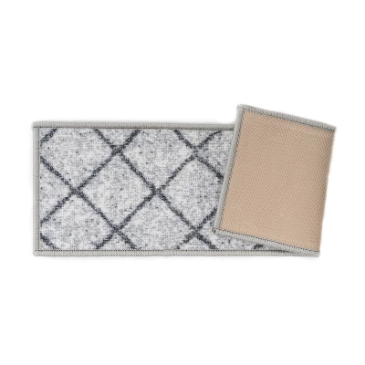 World Rug Gallery Contemporary Trellis Non-Slip Stair Treads - Image 2