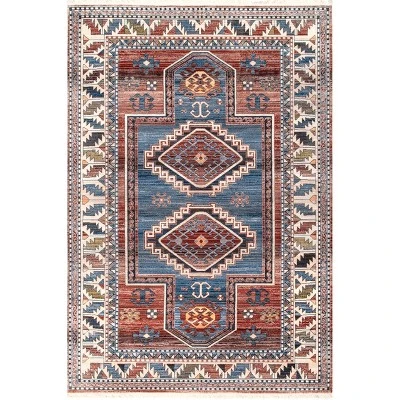 NuLOOM Vintage Kathryn Aztec Tassel Area Rug - Image 7