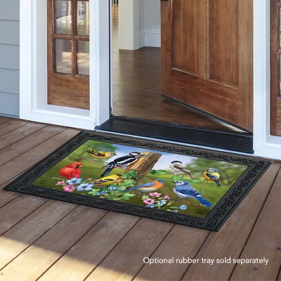 Briarwood Lane Country Birds Spring Doormat Finch Blue Jay Cardinal Indoor Outdoor 30" X 18" - Image 2