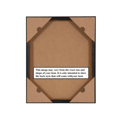 23" X 30" Delicate Deco Plant Pattern V By Baxter Mill Archive Framed Canvas Wall Art Print - Amanti Art - Image 3