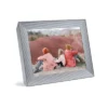 9.7" Mason Luxe Sandstone Digital Photo Frame Gray - Aura Home