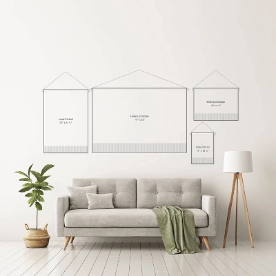 Holli Zollinger French Tri Arrow Wall Hanging Portrait Buff Beige - Deny Designs - Image 3