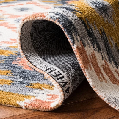 Jasmin Geometric Hooked Rug - Safavieh - Image 3