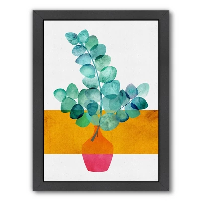 Modern Tropical Greenery By Modern Tropical - Modern Botanical 8 Piece Black Framed Art Set - Americanflat - Image 6