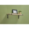 23.6" X 7.9" Feelwood Brushed Shelf Oak - Dolle Shelving