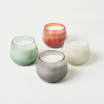30oz Glass Jar 4-Wick Clarity Candle - Casaluna™ - Image 4