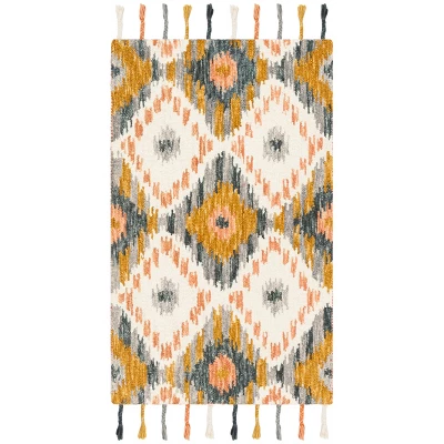 Jasmin Geometric Hooked Rug - Safavieh - Image 5