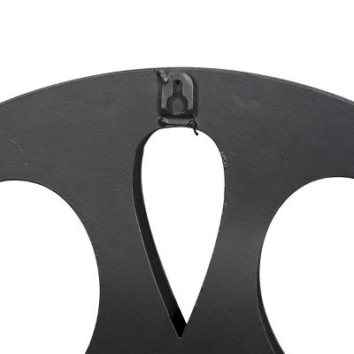 Metal Film Reel Wall Decor Gray - Olivia & May - Image 3