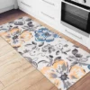 World Rug Gallery Modern Floral Anti Fatigue Standing Mat