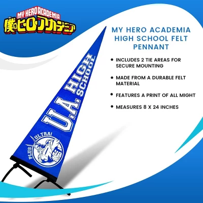 Just Funky My Hero Academia High School Felt Pennant - Image 5