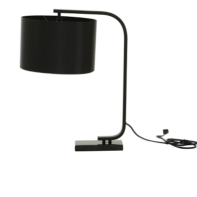 Traditional Metal Table Lamp Black - Olivia & May - Image 4