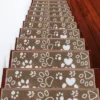 Sussexhome Paw Collection Non-Slip Carpet Stair Treads For Wooden Steps, 9" X 28" , Pack Of 4/7/10/13/15