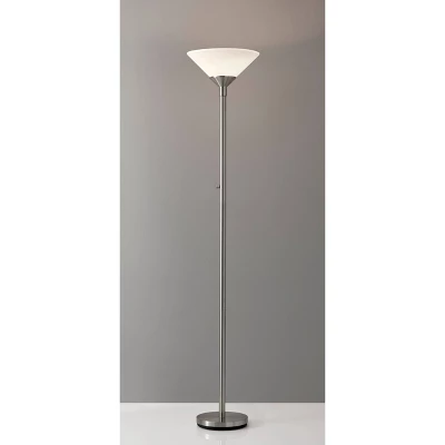 Aries Floor Lamp Gray - Adesso