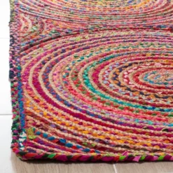 Elsie Stripe Woven Accent Rug Red - Safavieh