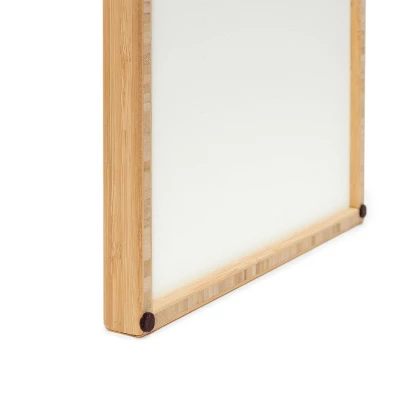 Domonique Brown Black Hair No. 6 Framed Wall Art Bamboo - Deny Designs - Image 2